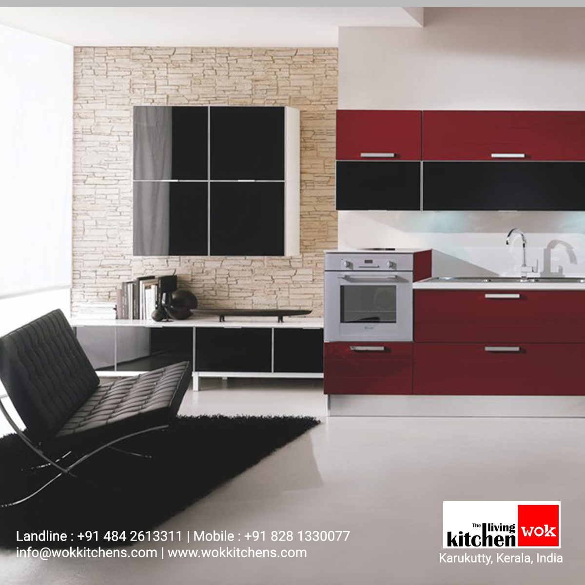 Kitchen Living Bedroom Interior Designs Kerala Home Design